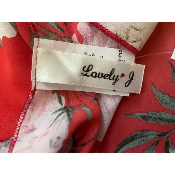 Cardigan with Hawaii flowers - Picture 6 of 8